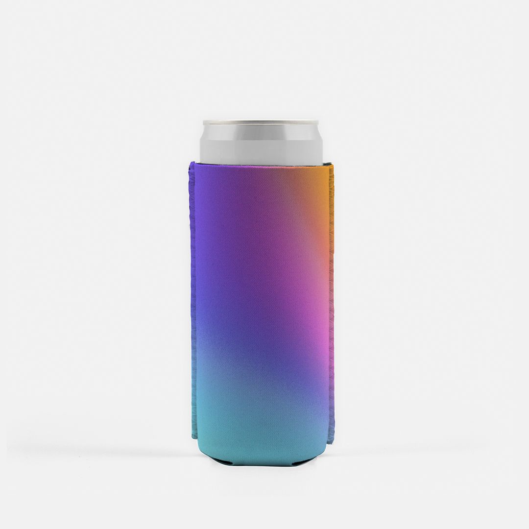 Rainbow Stainless Steel Can Cooler